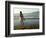 A Girl Walks on the Beach in Jacmel, Haiti, in This February 5, 2001-Lynne Sladky-Framed Photographic Print