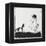 A Girl With a Doll Tells Off Her Cat-Arthur Rackham-Framed Premier Image Canvas