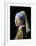 A Girl with a Pearl Earring-Johannes Vermeer-Framed Premium Giclee Print