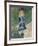 A Girl with a Watering Can, 1876-Pierre-Auguste Renoir-Framed Giclee Print