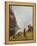 A Girl with Goats by a Fjord-Hans Dahl-Framed Premier Image Canvas