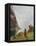 A Girl with Goats by a Fjord-Hans Dahl-Framed Premier Image Canvas