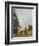 A Girl with Goats by a Fjord-Hans Dahl-Framed Giclee Print