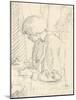 A Girl Writing-Harold Gilman-Mounted Giclee Print