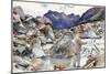 A Glacier Stream in the Alps, C.1904 (Pencil and Watercolour on Paper)-John Singer Sargent-Mounted Giclee Print
