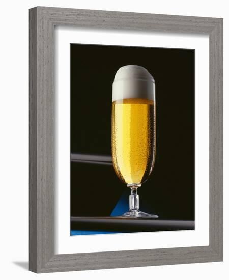 A Glass of Pils-Christian Schuster-Framed Photographic Print