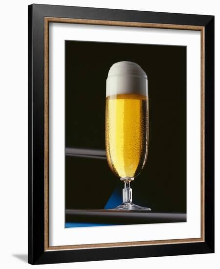 A Glass of Pils-Christian Schuster-Framed Photographic Print