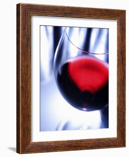 A Glass of Red Wine, Close-Up-Joerg Lehmann-Framed Photographic Print