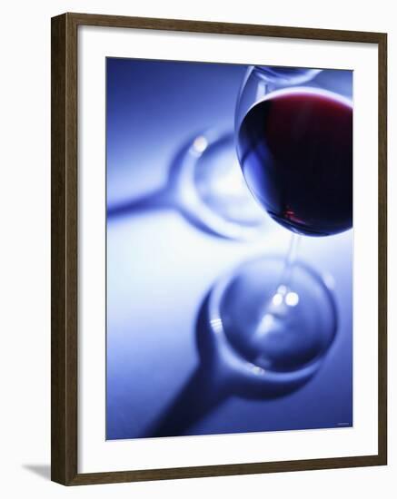 A Glass of Red Wine-Joerg Lehmann-Framed Photographic Print