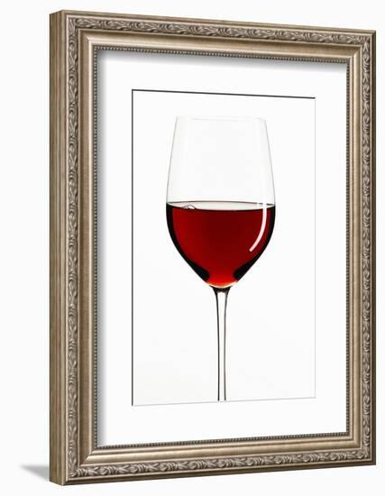 A Glass of Red Wine-Peter Rees-Framed Photographic Print