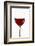 A Glass of Red Wine-Peter Rees-Framed Photographic Print