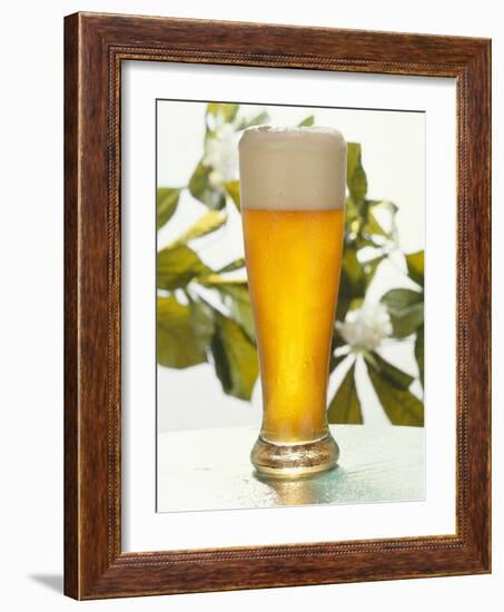 A Glass of Wheat Beer-Eising Studio - Food Photo and Video-Framed Photographic Print