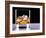 A Glass of Whisky with Ice Cubes-Mark Vogel-Framed Photographic Print