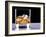 A Glass of Whisky with Ice Cubes-Mark Vogel-Framed Photographic Print