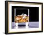 A Glass of Whisky with Ice Cubes-Mark Vogel-Framed Photographic Print