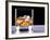 A Glass of Whisky with Ice Cubes-Mark Vogel-Framed Photographic Print