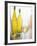 A Glass of White Wine and Wine Bottles in Background-Ulrike Koeb-Framed Photographic Print