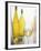 A Glass of White Wine and Wine Bottles in Background-Ulrike Koeb-Framed Photographic Print