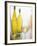 A Glass of White Wine and Wine Bottles in Background-Ulrike Koeb-Framed Photographic Print