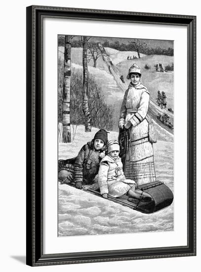 A Glimpse of Canada, 1893-null-Framed Giclee Print