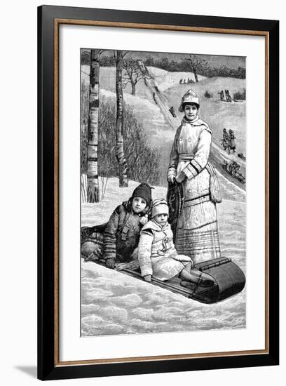 A Glimpse of Canada, 1893-null-Framed Giclee Print