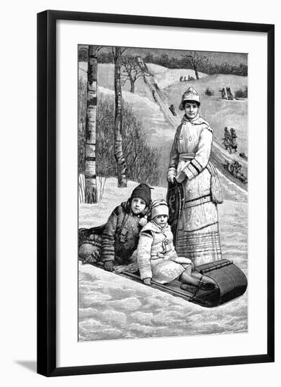 A Glimpse of Canada, 1893-null-Framed Giclee Print