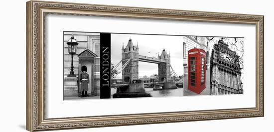 A Glimpse of London-Jeff Maihara-Framed Giclee Print
