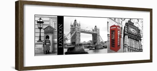 A Glimpse of London-Jeff Maihara-Framed Giclee Print