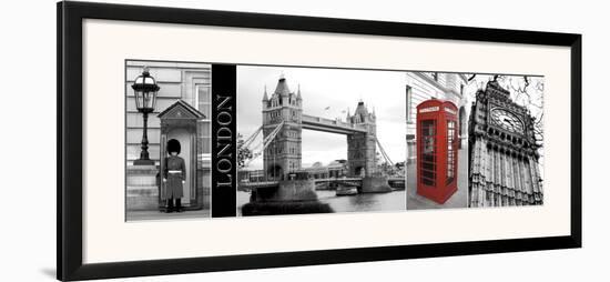 A Glimpse of London-Jeff Maihara-Framed Art Print