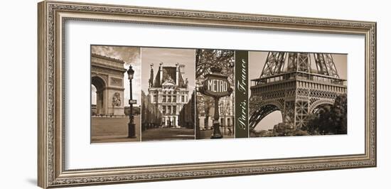 A Glimpse of Paris-Jeff Maihara-Framed Giclee Print