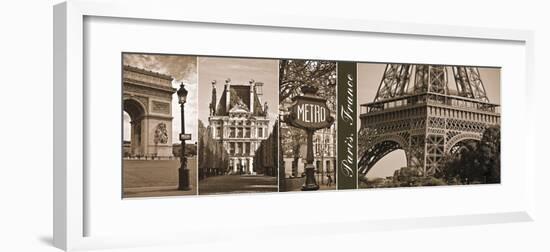 A Glimpse of Paris-Jeff Maihara-Framed Giclee Print