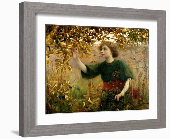 A Golden Dream, 1893-Thomas Cooper Gotch-Framed Giclee Print