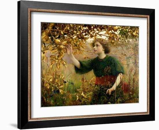 A Golden Dream, 1893-Thomas Cooper Gotch-Framed Giclee Print