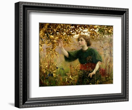 A Golden Dream, 1893-Thomas Cooper Gotch-Framed Giclee Print