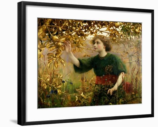 A Golden Dream, 1893-Thomas Cooper Gotch-Framed Giclee Print