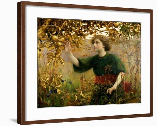 A Golden Dream, 1893-Thomas Cooper Gotch-Framed Giclee Print