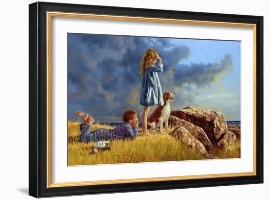 A Golden Moment-Jim Daly-Framed Art Print