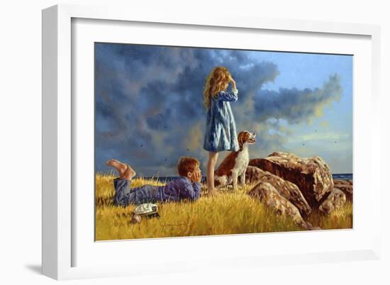 A Golden Moment-Jim Daly-Framed Art Print