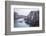 A Gondola Crossing the Grand Canal, Venice, UNESCO World Heritage Site, Veneto, Italy, Europe-Amanda Hall-Framed Photographic Print