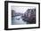 A Gondola Crossing the Grand Canal, Venice, UNESCO World Heritage Site, Veneto, Italy, Europe-Amanda Hall-Framed Photographic Print