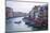 A Gondola Crossing the Grand Canal, Venice, UNESCO World Heritage Site, Veneto, Italy, Europe-Amanda Hall-Mounted Photographic Print