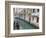 A Gondola on a Canal in Venice, UNESCO World Heritage Site. Veneto, Italy, Europe-Amanda Hall-Framed Photographic Print