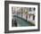 A Gondola on a Canal in Venice, UNESCO World Heritage Site. Veneto, Italy, Europe-Amanda Hall-Framed Photographic Print