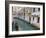 A Gondola on a Canal in Venice, UNESCO World Heritage Site. Veneto, Italy, Europe-Amanda Hall-Framed Photographic Print