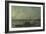 A Gondola on the Lagoon Near Mestre, after 1780-Francesco Guardi-Framed Giclee Print