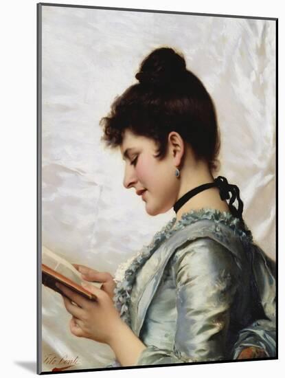 A Good Book-Tito Conti-Mounted Giclee Print