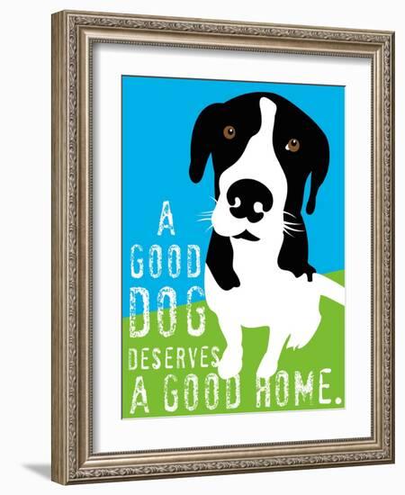 A Good Dog-Ginger Oliphant-Framed Art Print