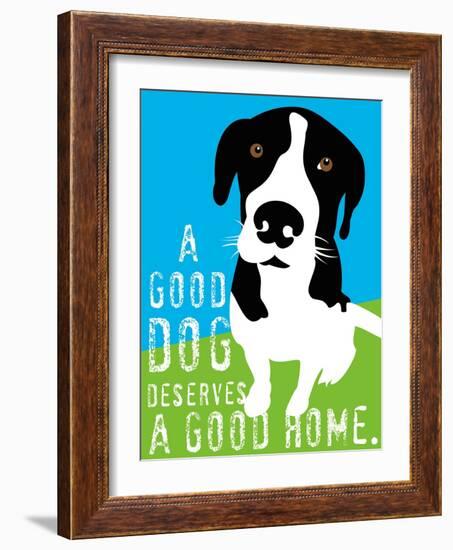 A Good Dog-Ginger Oliphant-Framed Art Print