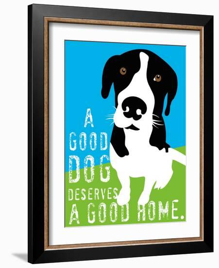 A Good Dog-Ginger Oliphant-Framed Art Print