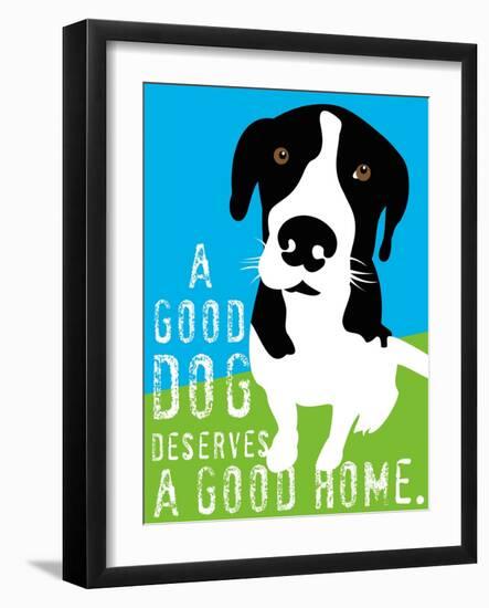 A Good Dog-Ginger Oliphant-Framed Art Print